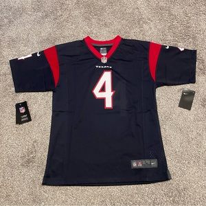 NWT Boy’s Nike NFL On Field Houston Texans Jersey Size L